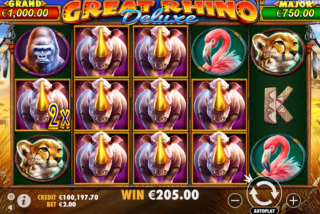 Крупный выигрыш благодаря функции семи респинов и высокооплачиваемым символам