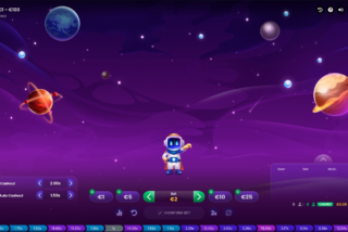 Простая краш-игра: запуск в космос, крушение/вывод средств, повтор цикла