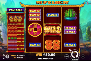 Простой выигрыш в слоте Treasure Horse