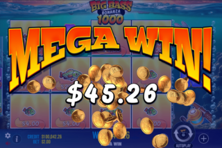 Символ рыбы приносит стандартные выплаты в основной игре