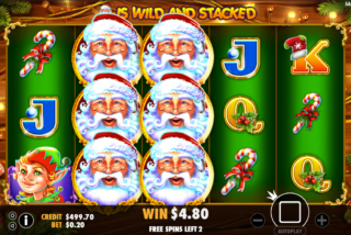 Во время фриспинов вы можете выиграть с одним или несколькими объединенными вайлдами