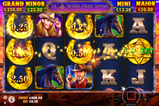 Вы соберете все символы Money, если выпадет символ Collect